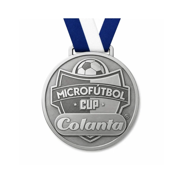 Medalla en plata